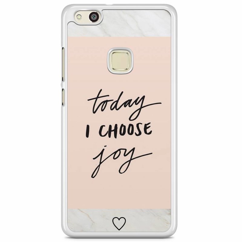 Huawei P10 Lite hoesje - Choose joy