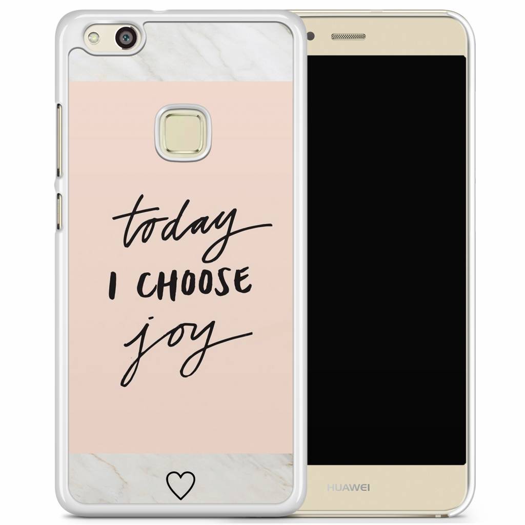 Huawei P10 Lite hoesje Choose joy