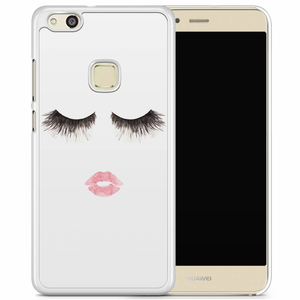 Huawei P10 Lite hoesje Fashion eyelashes