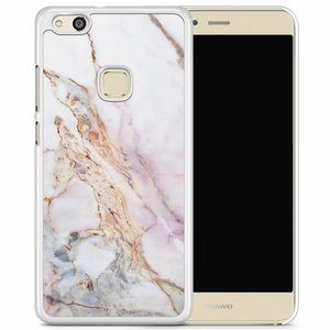 Casimoda Huawei P10 Lite hoesje - Parelmoer marmer