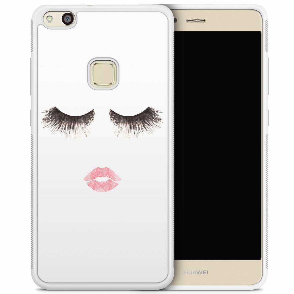 Huawei P10 Lite hoesje Fashion eyelashes