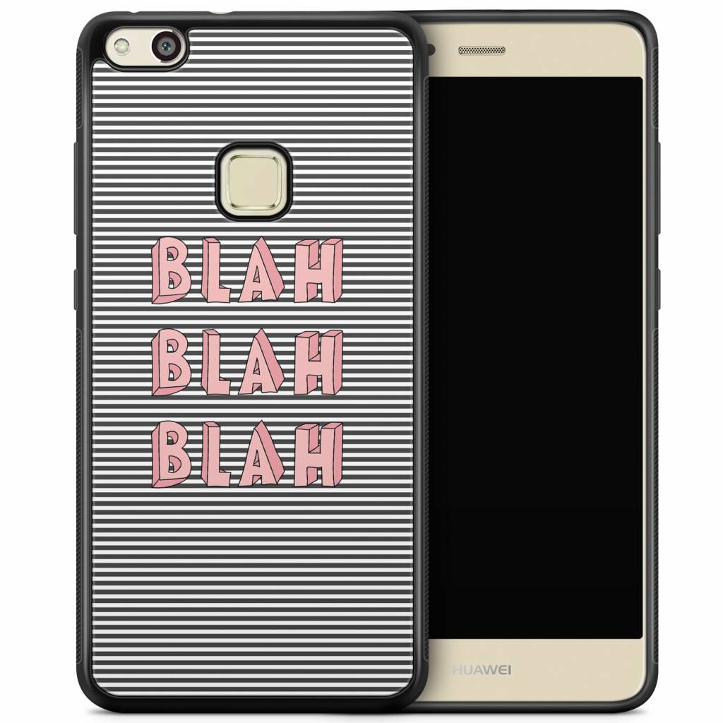 Huawei P10 Lite hoesje Blah blah blah