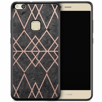 Casimoda Huawei P10 Lite hoesje - Abstract rose gold