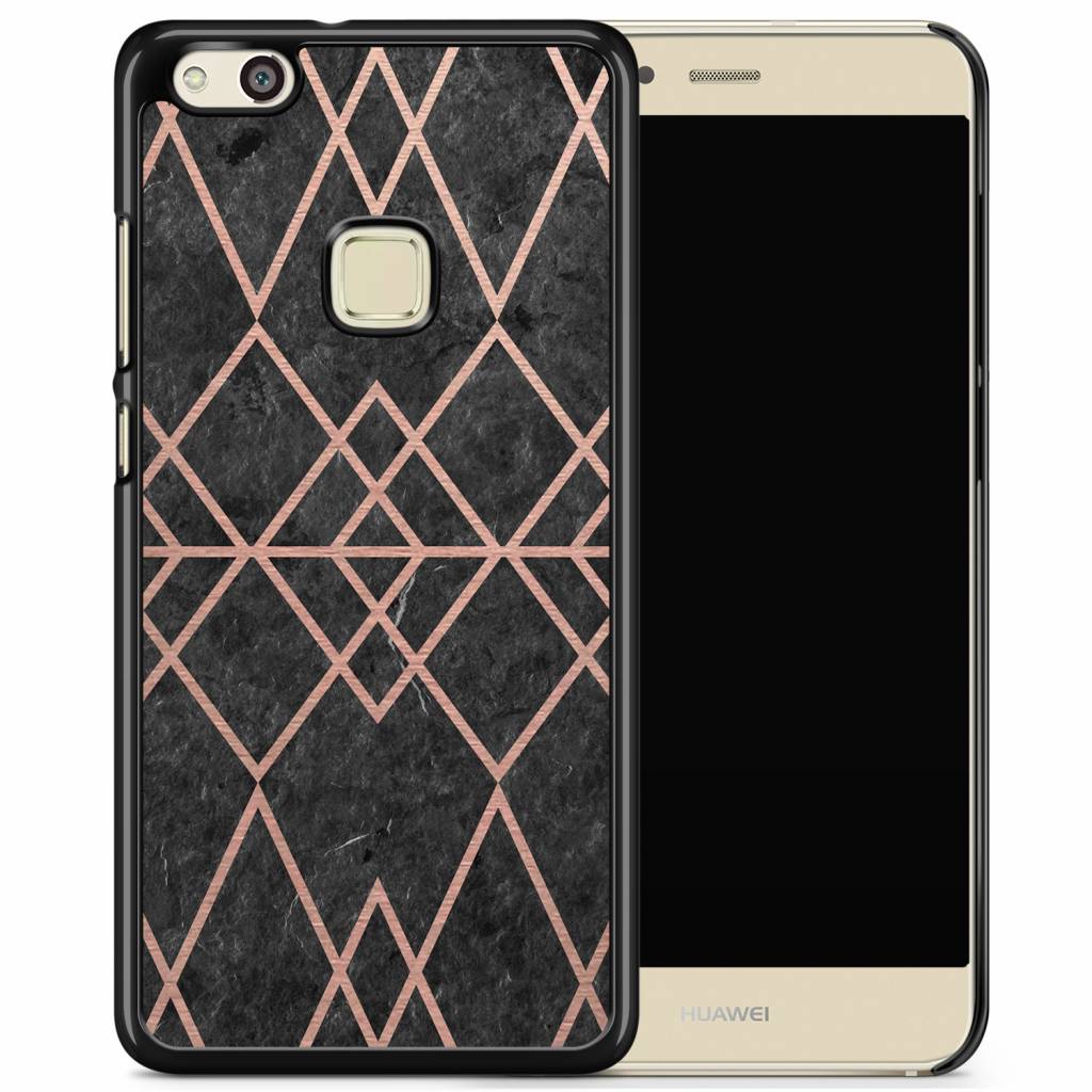 Huawei P10 Lite hoesje Abstract rose gold