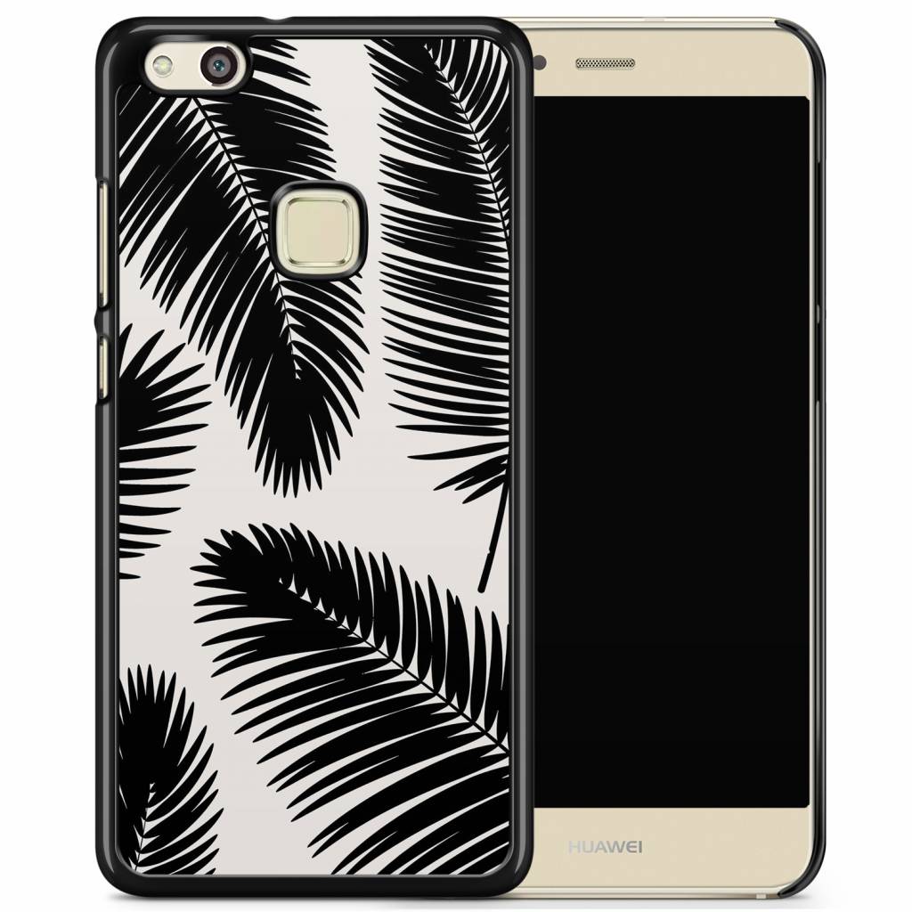 Huawei P10 Lite hoesje Palm leaves silhouette