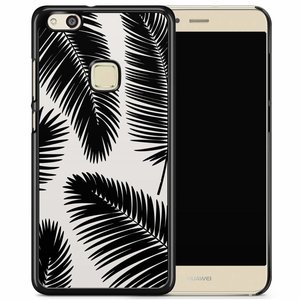 Casimoda Huawei P10 Lite hoesje - Palm leaves silhouette