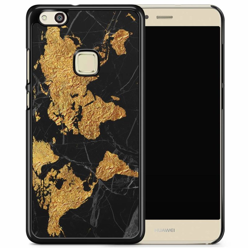 Casimoda Huawei P10 Lite hoesje - Wereldmap