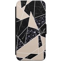 Casimoda iPhone 7/8 flipcase - Abstract painted