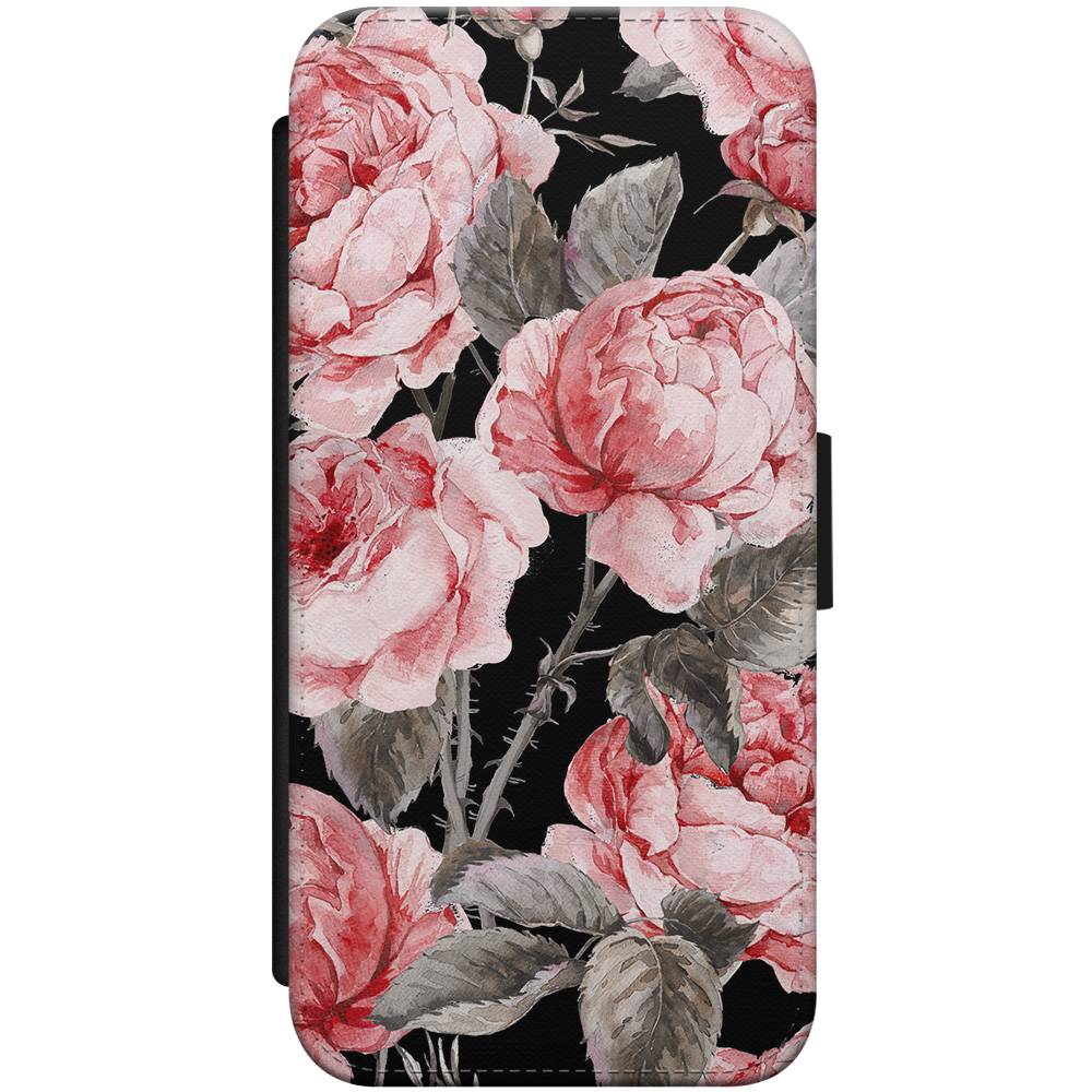 iPhone 7 8 flipcase Moody flowers