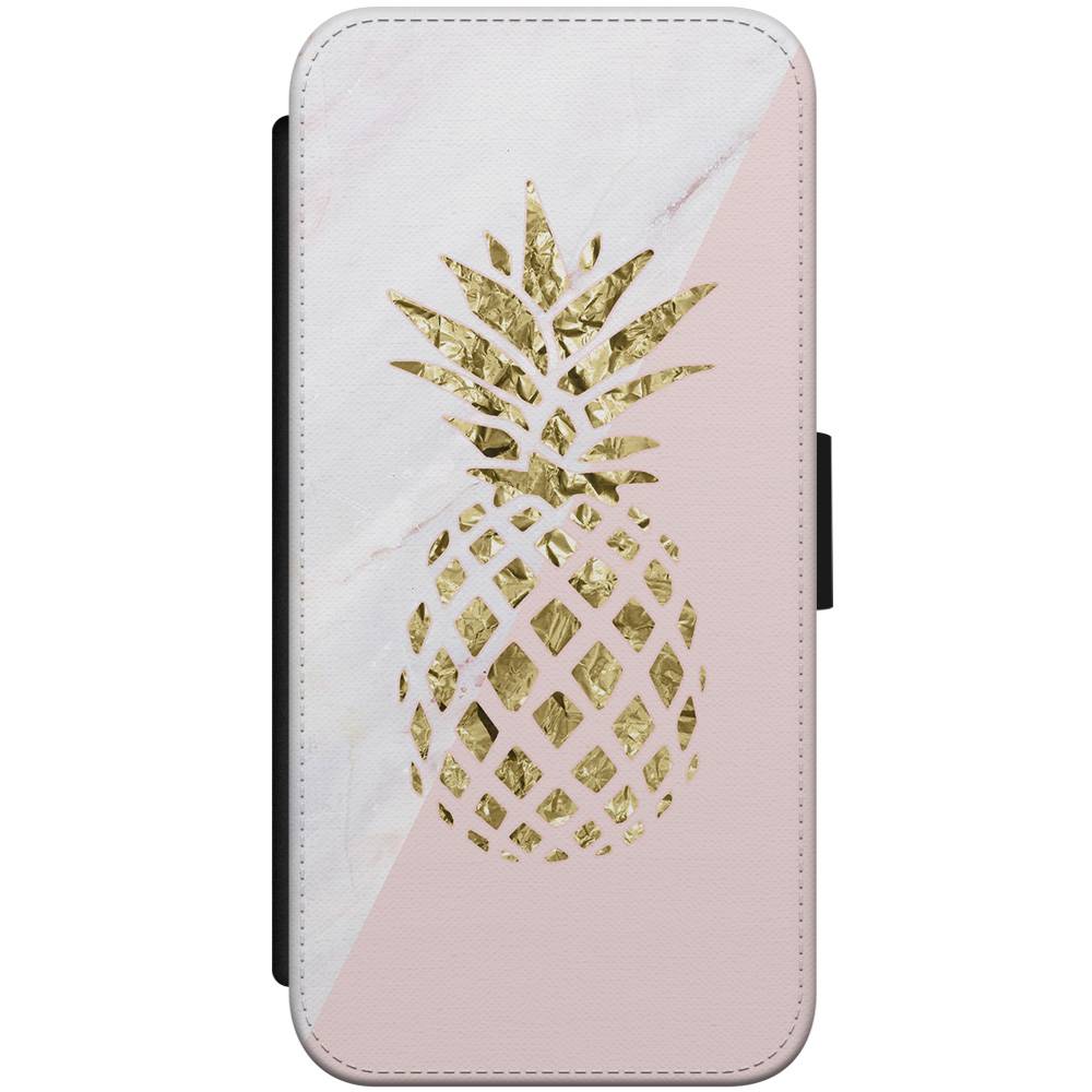 iPhone 7 8 flipcase Ananas