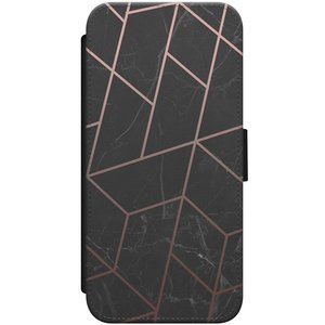 Casimoda iPhone 8/7 flipcase - Marble grid