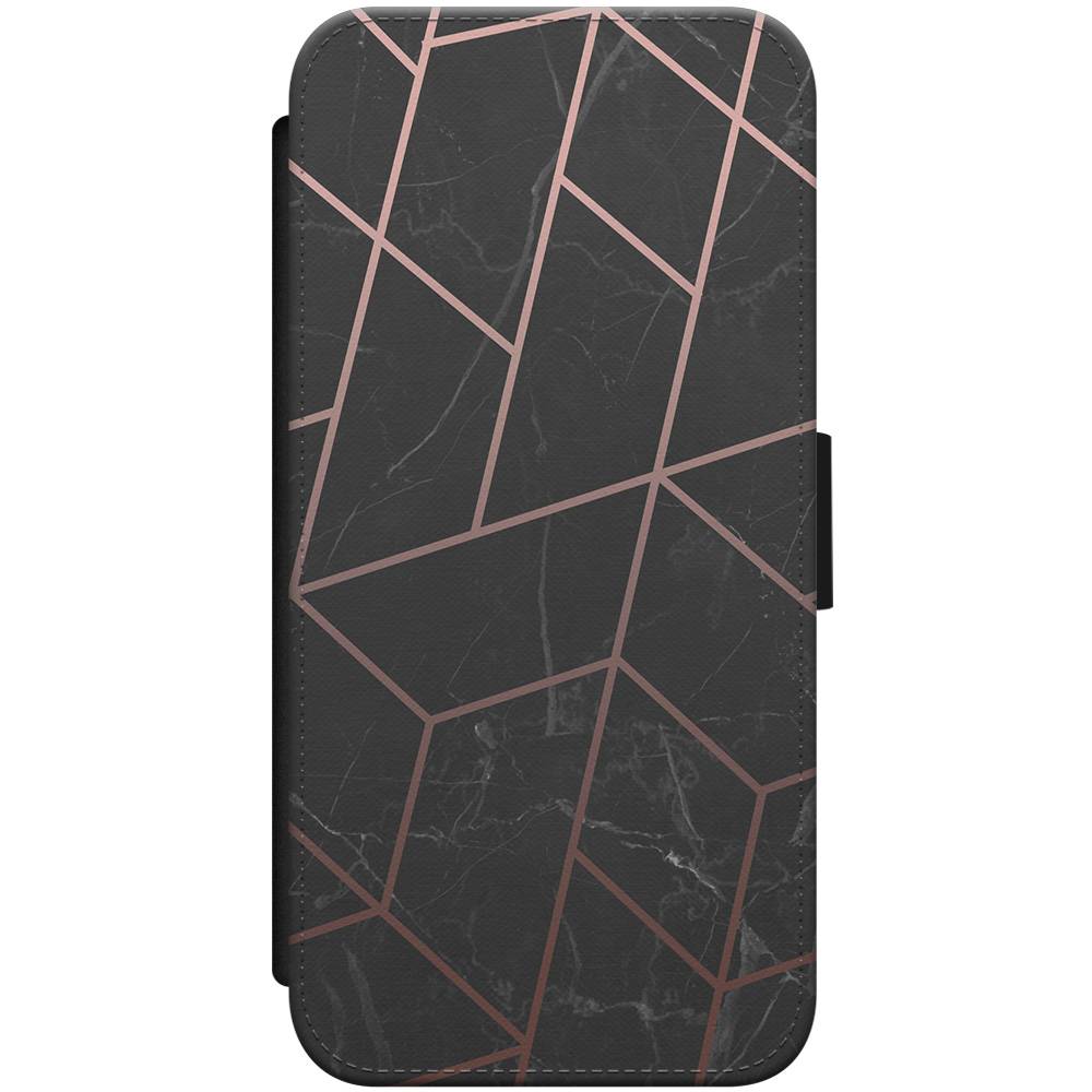 iPhone 7/8 flipcase - Marble grid