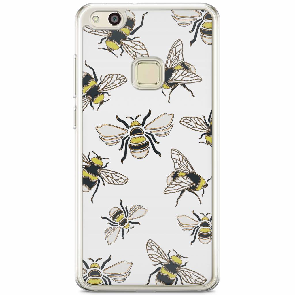 Huawei P10 Lite siliconen hoesje Queen bee