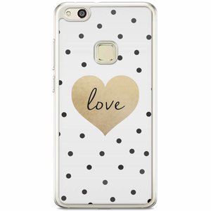 Casimoda Huawei P10 Lite siliconen hoesje - Love dots