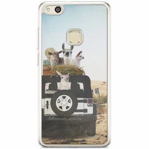 Casimoda Huawei P10 Lite siliconen hoesje - Adventure awaits