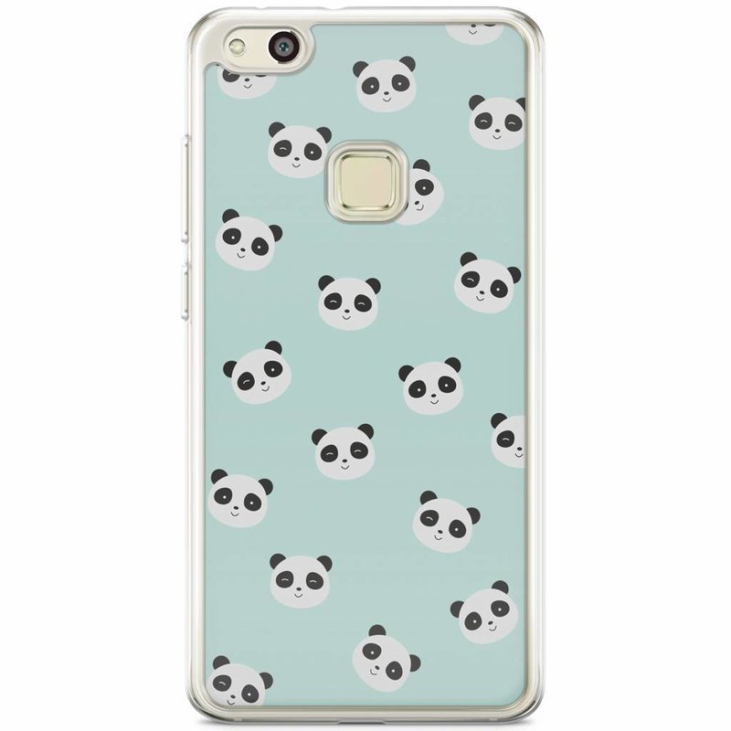 Casimoda Huawei P10 Lite siliconen hoesje - Panda print