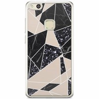 Casimoda Huawei P10 Lite siliconen hoesje - Abstract painted