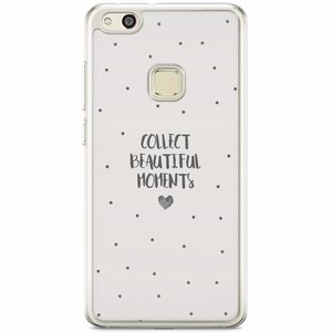 Casimoda Huawei P10 Lite siliconen hoesje - Collect beautiful moments