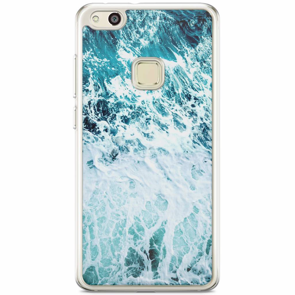 Huawei P10 Lite Siliconen Hoesje Oceaan huismerk kopen in de aanbieding
