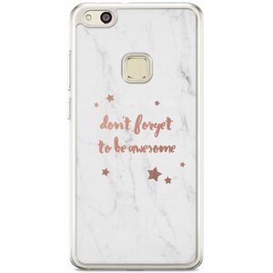 Casimoda Huawei P10 Lite siliconen hoesje - Be awesome