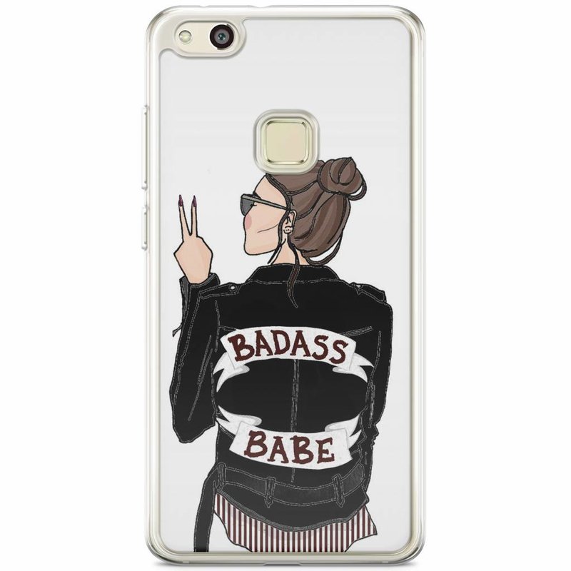 Casimoda Huawei P10 Lite siliconen hoesje - Badass babe