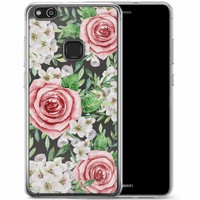 Casimoda Huawei P10 Lite siliconen hoesje - Rose story