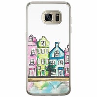 Casimoda Samsung Galaxy S7 Edge siliconen hoesje - Amsterdam