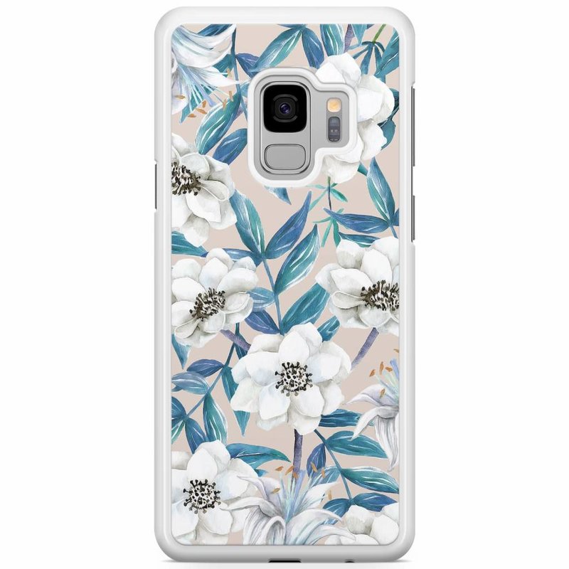 Casimoda Samsung Galaxy S9 hoesje - Touch of flowers