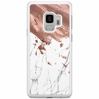 Casimoda Samsung Galaxy S9 hoesje - Marble splash