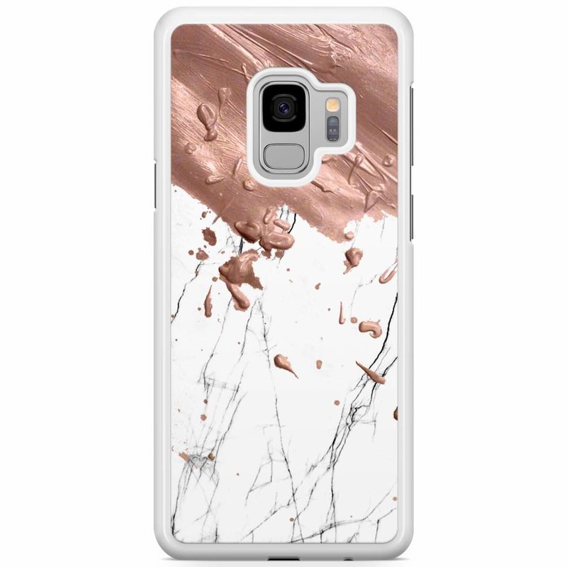 Casimoda Samsung Galaxy S9 hoesje - Marble splash