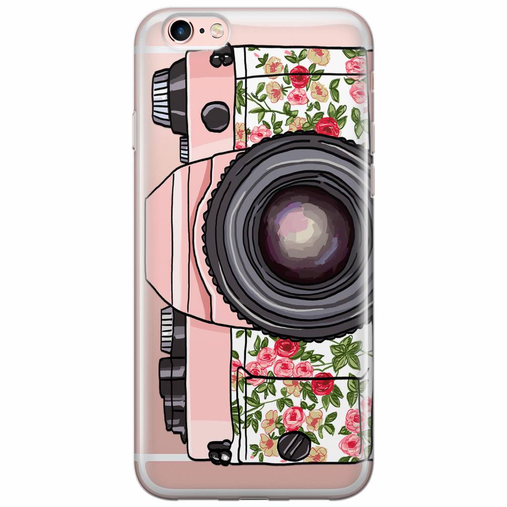 Iphone 66S Transparant Hoesje Hippie Camera huismerk kopen in de aanbieding
