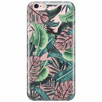 Casimoda iPhone 6/6s transparant hoesje - Jungle