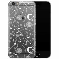 iPhone 6/6s siliconen hoesje - Space universum
