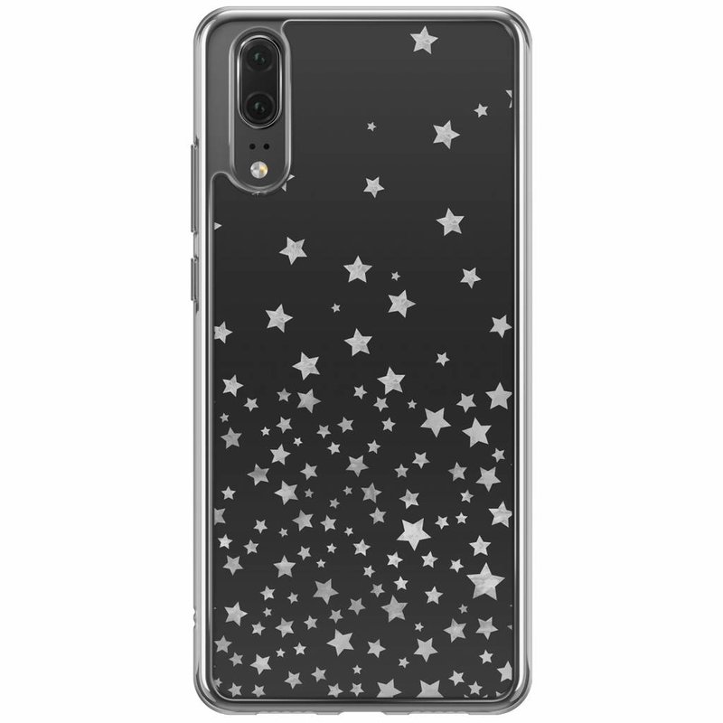 Casimoda Huawei P20 siliconen hoesje - Falling stars
