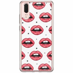 Casimoda Huawei P20 siliconen hoesje - Kiss me softly