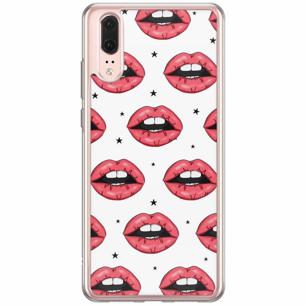 Huawei P20 siliconen hoesje - Kiss me softly