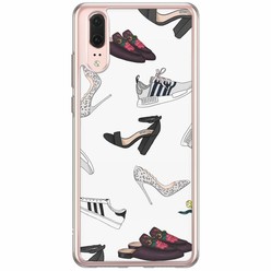 Casimoda Huawei P20 siliconen hoesje - Shoe stash