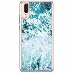 Casimoda Huawei P20 siliconen hoesje - Oceaan