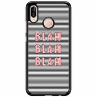 Casimoda Huawei P20 Lite hoesje - Blah blah blah