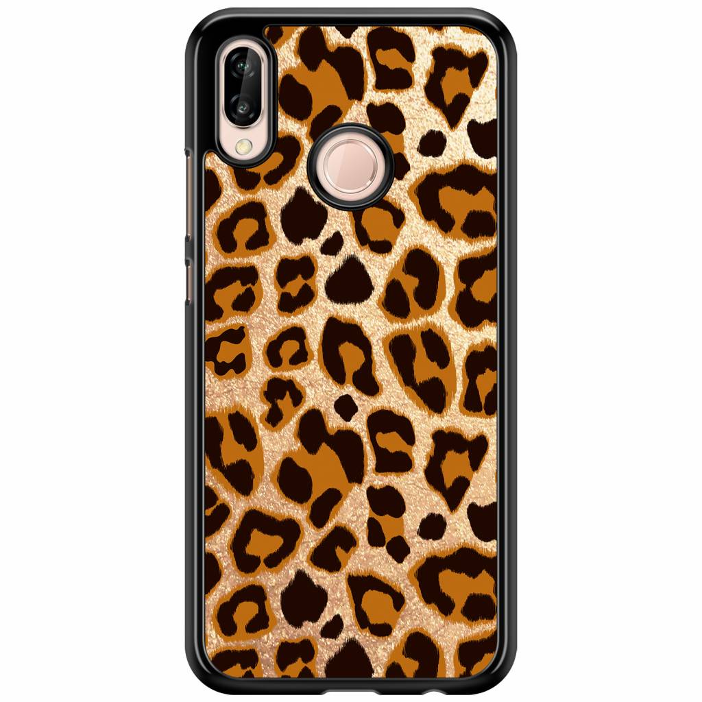 Huawei P20 Lite hoesje Luipaard print