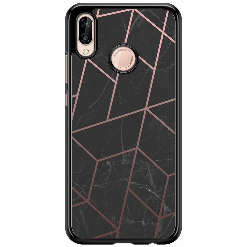 Huawei P20 Lite hoesje - Marble grid