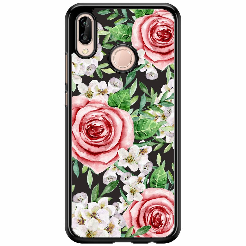 Huawei P20 Lite hoesje Rose story