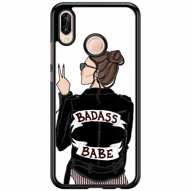 Casimoda Huawei P20 Lite hoesje - Badass girl