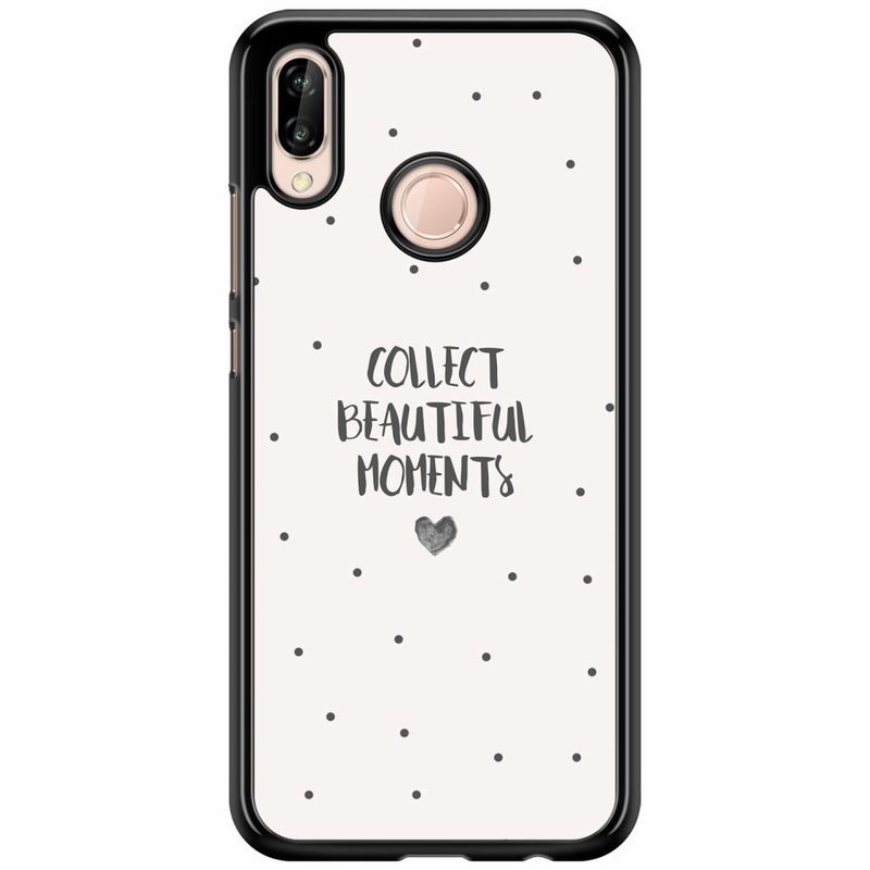 Casimoda Huawei P20 Lite hoesje - Collect beautiful moments