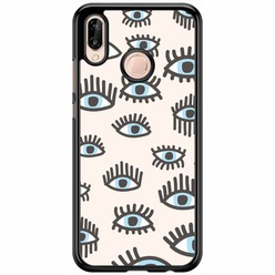 Casimoda Huawei P20 Lite hoesje - Eyes on you