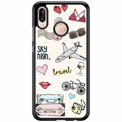 Casimoda Huawei P20 Lite hoesje - Let's travel