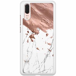 Casimoda Huawei P20 hoesje - Marble splash