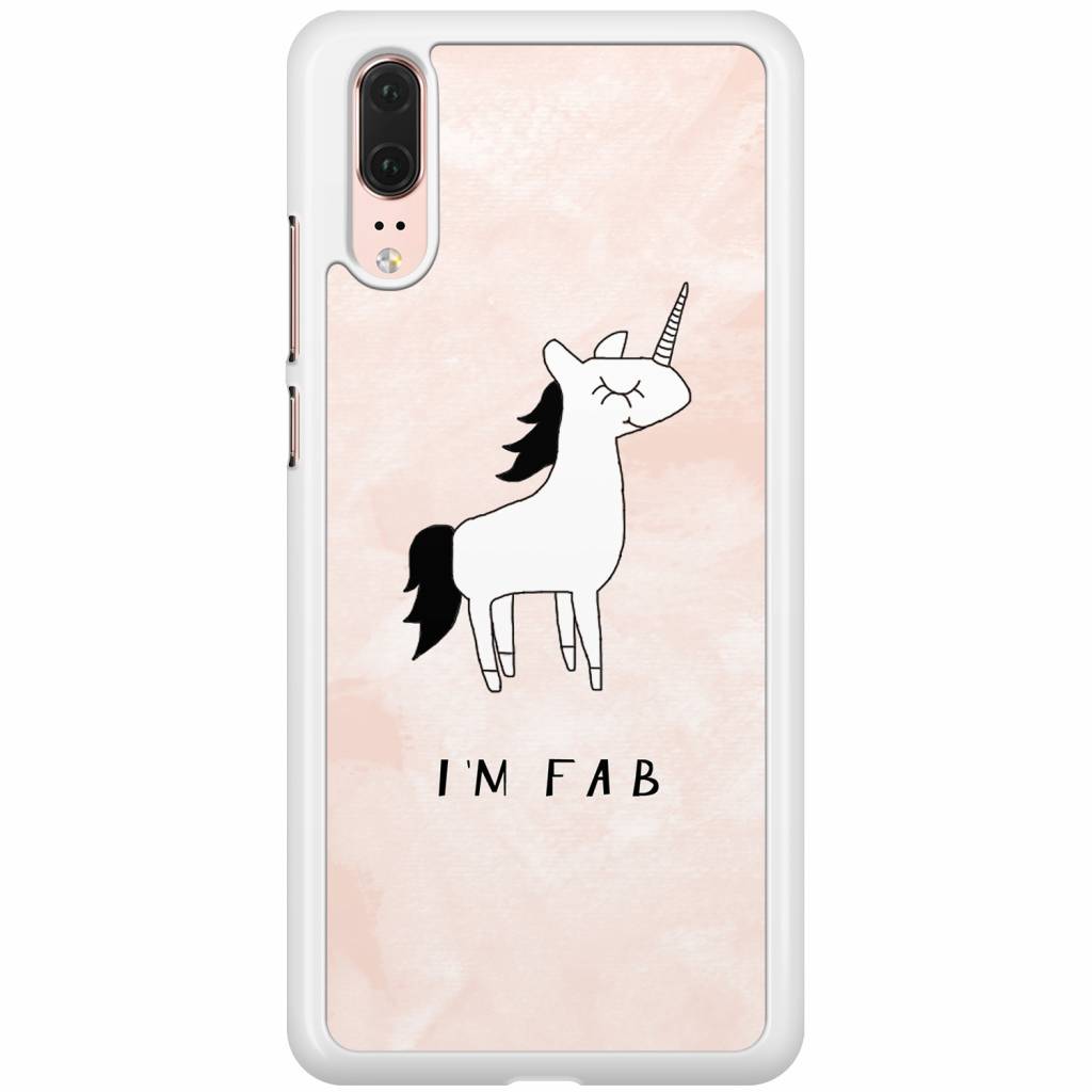 Huawei P20 hoesje I'm fab