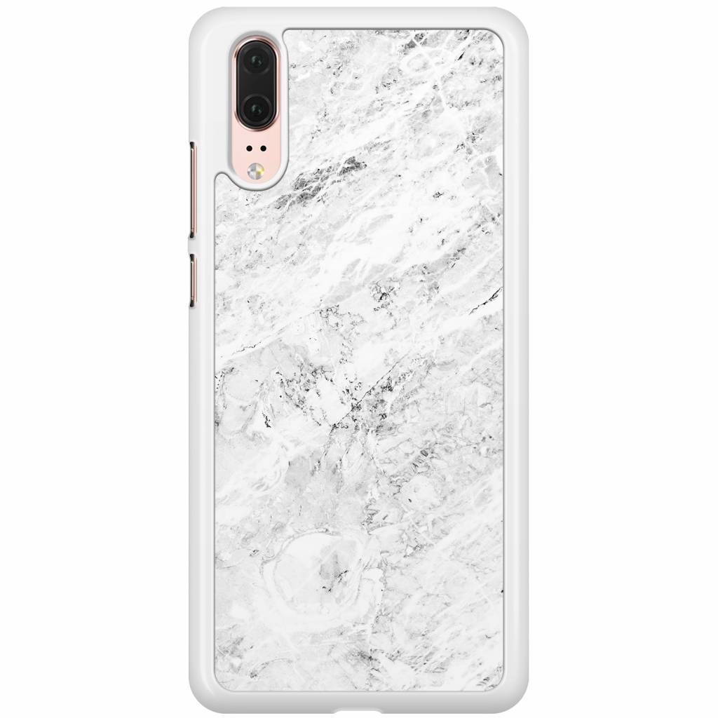 Huawei P20 hoesje Marmer grijs