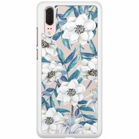 Casimoda Huawei P20 hoesje - Touch of flowers